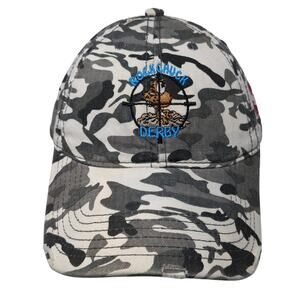 Rock Chuck Derby Strapback Baseball Cap Multicolor One Size Adjustable Camo Otto